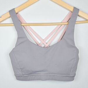 Lululemon Athletica Free To Be Serene Sports Bra Crisscross Straps Activewear 4